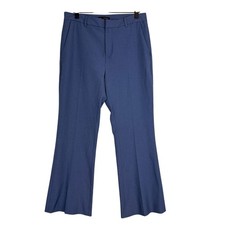 Banana Republic Sculpted Bootcut Trouser Pants Stretch Blue High Rise 28  - 4