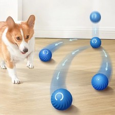 Smart Dog Toy Ball USB Electronic Interactive Pet Toy Automatic Moving Bouncing