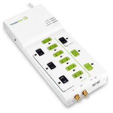 TrickleStar TS1006 12-Outlet Tier 1 Advanced PowerStrip, 4320 Joules, Coax  ...