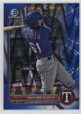 2022 Bowman Chrome Prospects Blue RayWave Refractor 50/150 Maximo Acosta 5sb