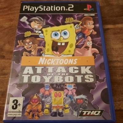 Nicktoons Attack Of The Toybots Sony PlayStation 2 (PS2) komplett mit Handbuch
