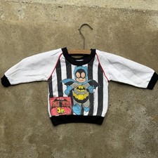 Batman JR Vintage Sweatshirt 80s 90s Youth Kids Toddler - Size 6 DC comics