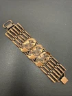 Vintage Copper Wyvern Or Dragon Bracelet 6.5” Y7