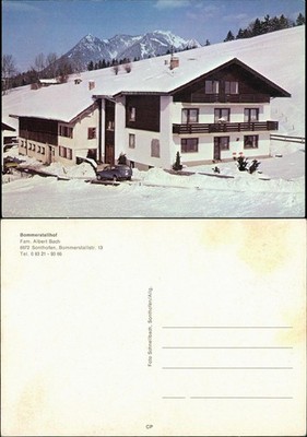 Sonthofen Bommerstallhof Fam. Albert Bach, Bommerstallstraße 1970
