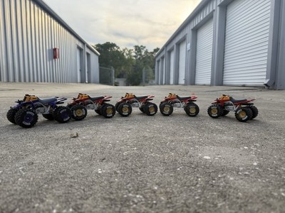 Lot Of 5 1996 NewRay YAMAHA YF 350Z BANSHEE 1:12 Diecast Model (Missing Handles)