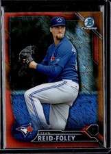 2016 Bowman Chrome Prospects Orange Shimmer Refractors #BCP224 Sean Reid-Foley
