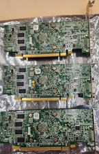 LOT OF 3 AMD Radeon 109-C55257-01 02 1GB DVI PCIe Graphics Card V290 VER 1.1
