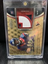 Rookie Jersey Auto  DeVier Posey 2012 Bowman Sterling 1/1 Superfractor Texans 🔥