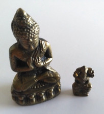 Lotto 2 Statuette Antiche IN Bronzo Asiatica REF78730