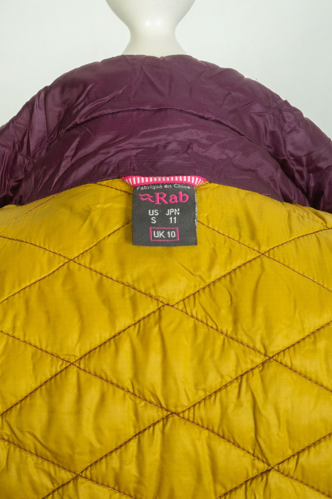Rab Purple Altus Cirrus Lightweight Puffer Women’s Jacket Coat Size S image 8