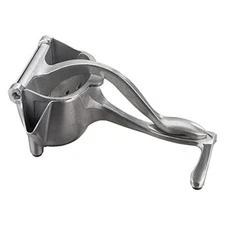 OS Silver Heavy Duty Citrus Juicer for Cocktails Large Capacity Stainless Steel