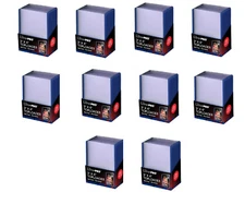 (250) Ultra-Pro Blue Border Topload Card Holder Toploaders ACEO (10 Packs)