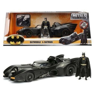 JADA 1/24 バットモービル 1989 BATMAN ジャダ ダイキャスト 1:24 Jada Toys Batman 1989 Movie Batmobile with Figure | eBay