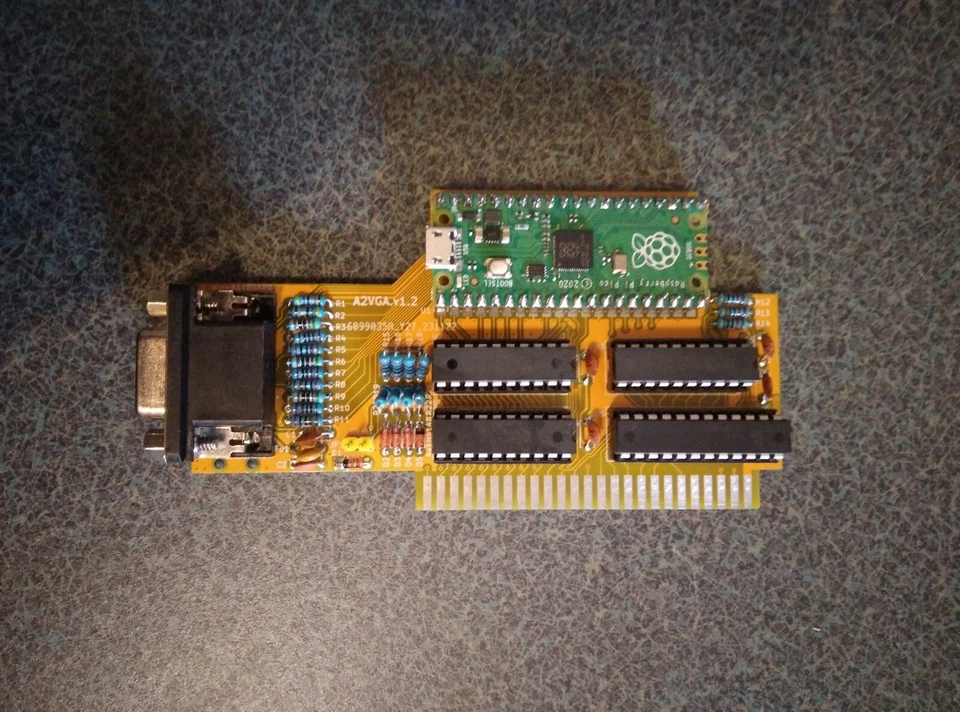 Apple II V2 ANALOG VGA & Z80 PCPI Applicard Softcard PicoPal IIe as seen online! - Image 4 of 4
