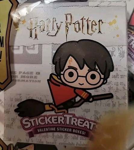 Harry Potter Niños San Valentín Cajas Adhesivas 16 Ct. Aula Intercambio Favores Nuevo - Imagen 3 de 8