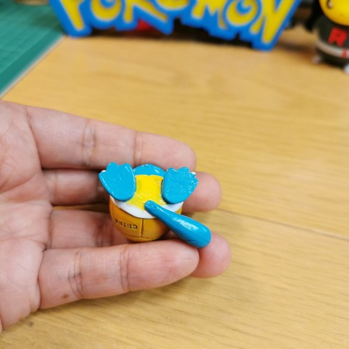 Vintage TOMY Pokemon SQUIRTLE 1.5" Mini Figure Nintendo CGTSJ Collectible Toy - Picture 5 of 7
