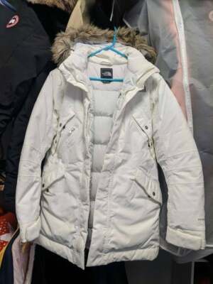 The North Face Down Insulated Parka Heavy Fur HyVent Warm - Small