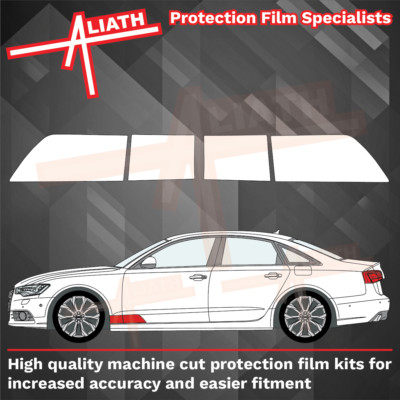 Fits Audi A6 S6 RS6 (4G) Lower Door Wing Stone Chip Guard Paint Protection Film
