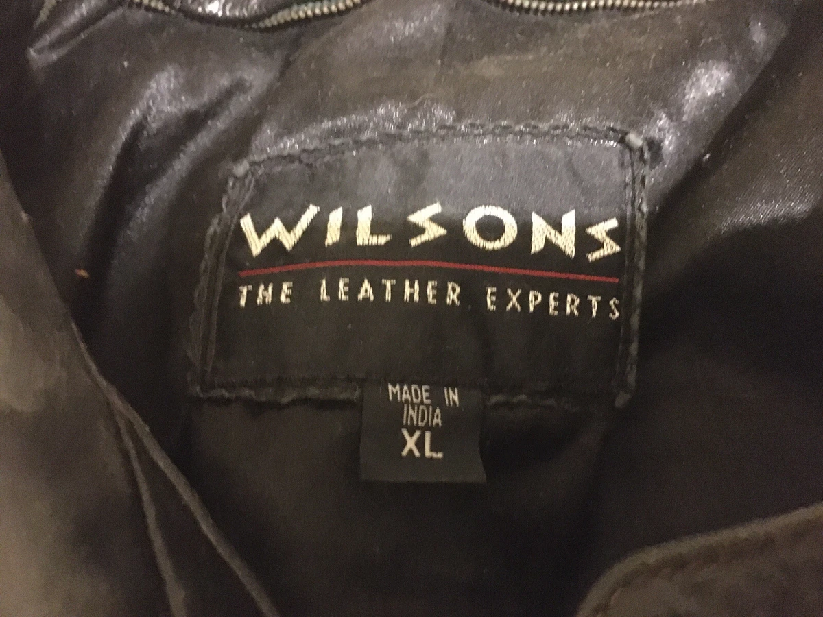 Wilson leather jacket rn69426 sale