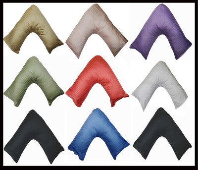 v shaped silk pillowcase