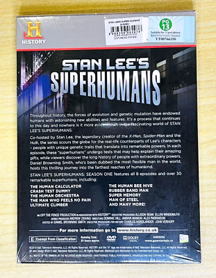 その他 Stan Lee's Superhumans [DVD] [Import] DVD STAN LEE'S SUPERHUMANS SEASON ONE 2 DISC SET HISTORY CHANNEL