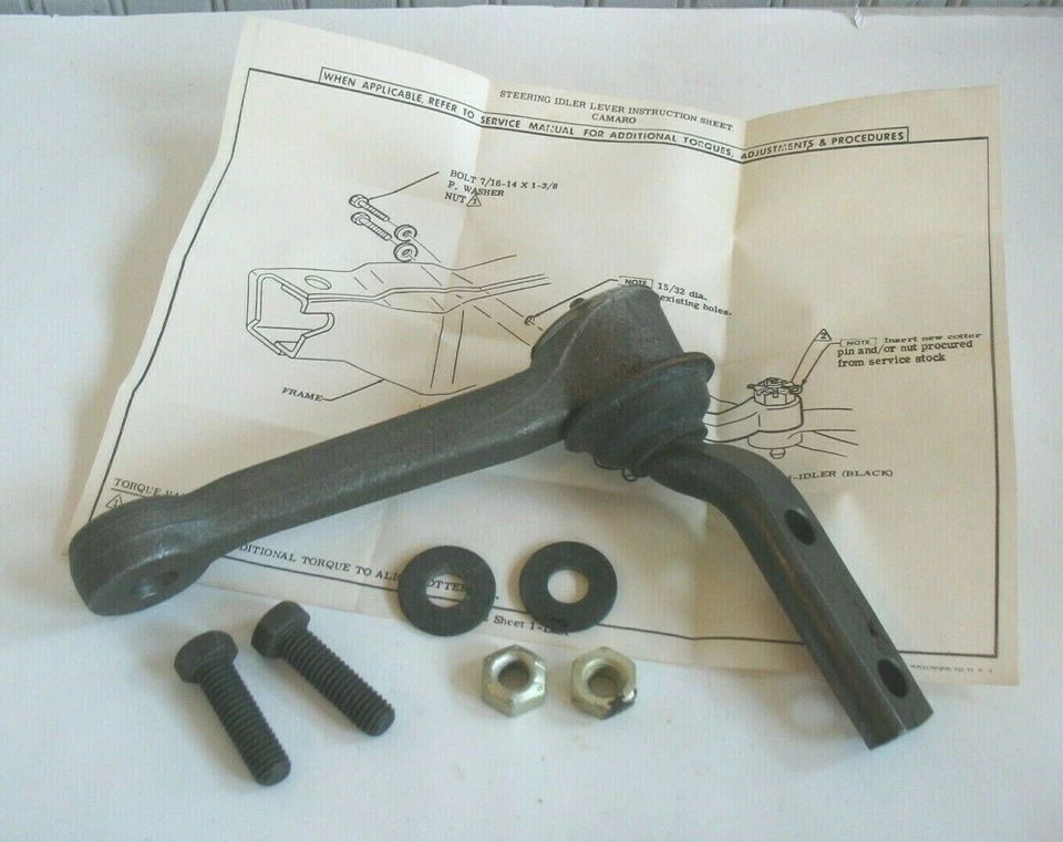 NOS 正品 GM 328741 别克凯迪拉克 Oldsmobile 庞蒂亚克雪佛兰转向空转臂 — 第 2/2 张图片