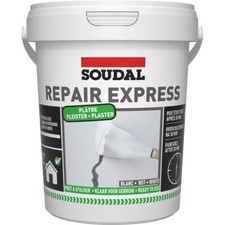 Soudal Repair Express Cement Concrete Crack Filler 900ml Joint Sealant WHITE NEW