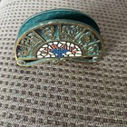 Vintage Israel  metal & enamel Napkin Holder — photo 2
