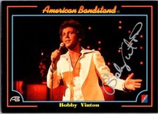 Bobby Vinton signed trading card Singer Blue Velvet 1993 American Bandstand #97