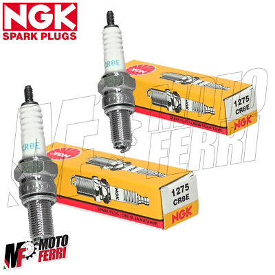 MF3148 - 2 Spark Plugs NGK CR8E for Benelli Trk 502 X Leoncino 500