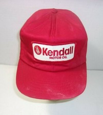 Vintage Kendall Motor Oil Farmer Trucker snapback Hat Cap