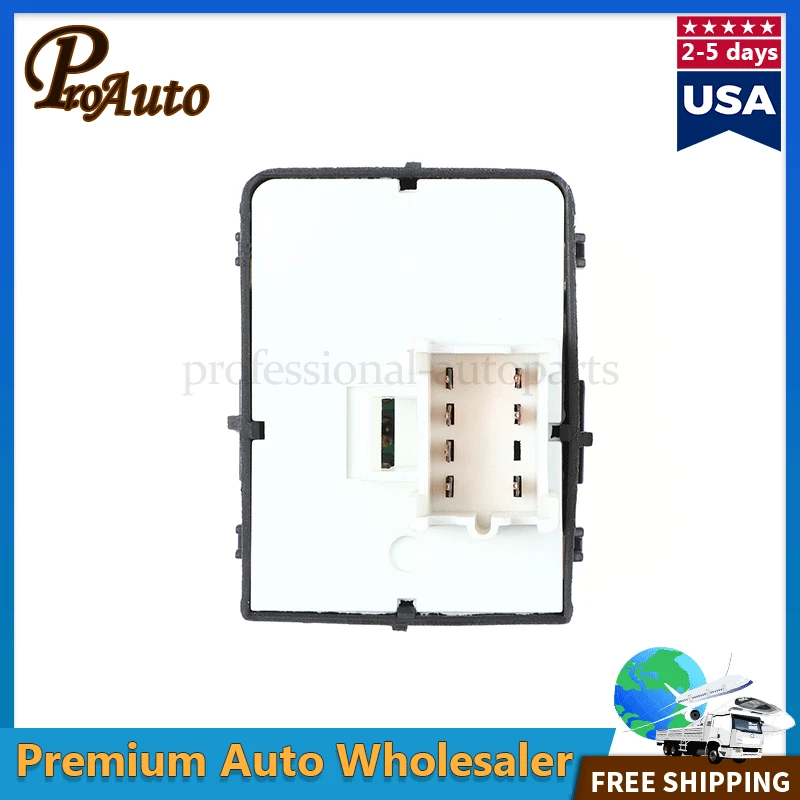 Interruptor de ventana eléctrico maestro izquierdo para Pontiac Grand Prix Sunfire 1995-2002 2 puertas Foto 3 de 4