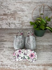 New  Dearfoams Women's Novelty Mom Scuff w/ Eye Mask Slipper Size XL 11 / 12