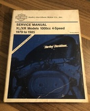 ハーレー 純正 マニュアル XL/XR 1979-1985 ハーレー 純正 マニュアル XL/XR 1979-1985