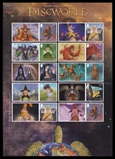 GB LS154 Terry Pratchett's Discworld collector sheet MNH 2023
