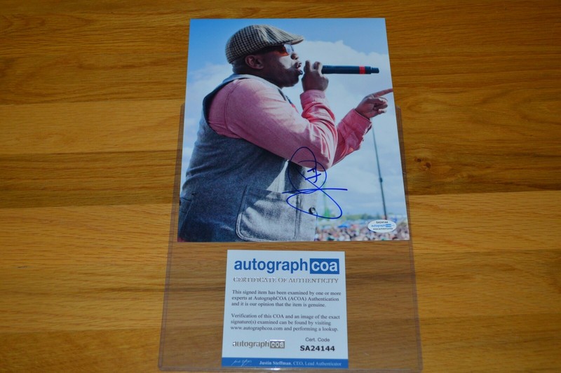 Living Colour Corey Glover Autographed 8x10 Color Photo with AUTOGRAPH COA 