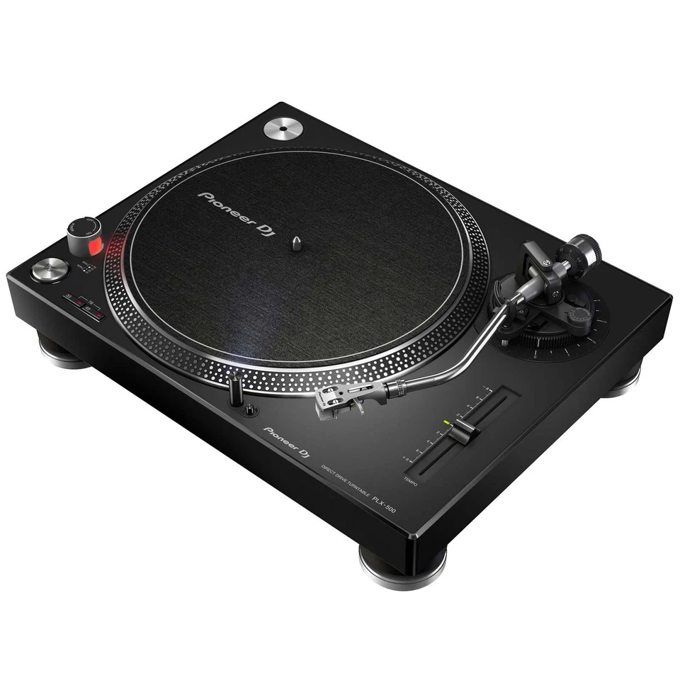 Pioneer PLX-500 Direct Drive Turntable & DM-40D-BT 4" Desktop Monitor System ... - Image 4 of 4