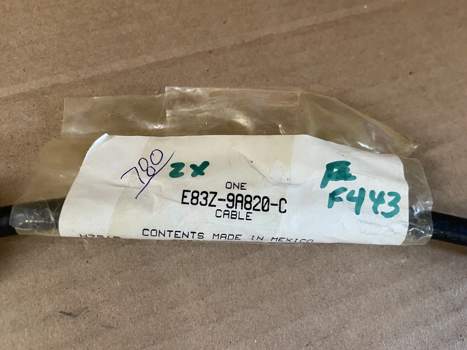 Cable velocímetro Ford E83Z-9A820-C para transmisión manual 2,3 Tempo y Topacio 1988-94 Foto 2 de 4