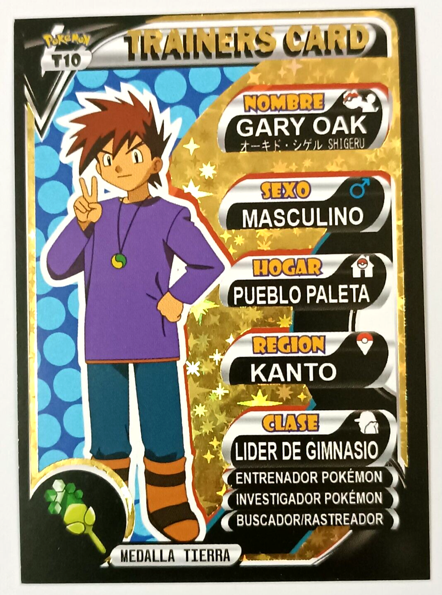 CARD POKEMON POKEDEX EF VOL. III #T10 GARY OAK TRAINER 2022 CARD POKEMON POKEDEX EF VOL. III #T10 GARY OAK TRAINER 2022