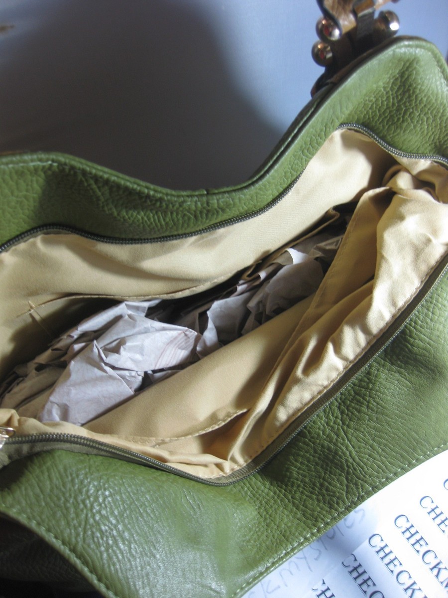 NWT NEW $68 JOHN ROMAINE KATRINA FASHION HANDBAG ZIPPER TOP MULTI