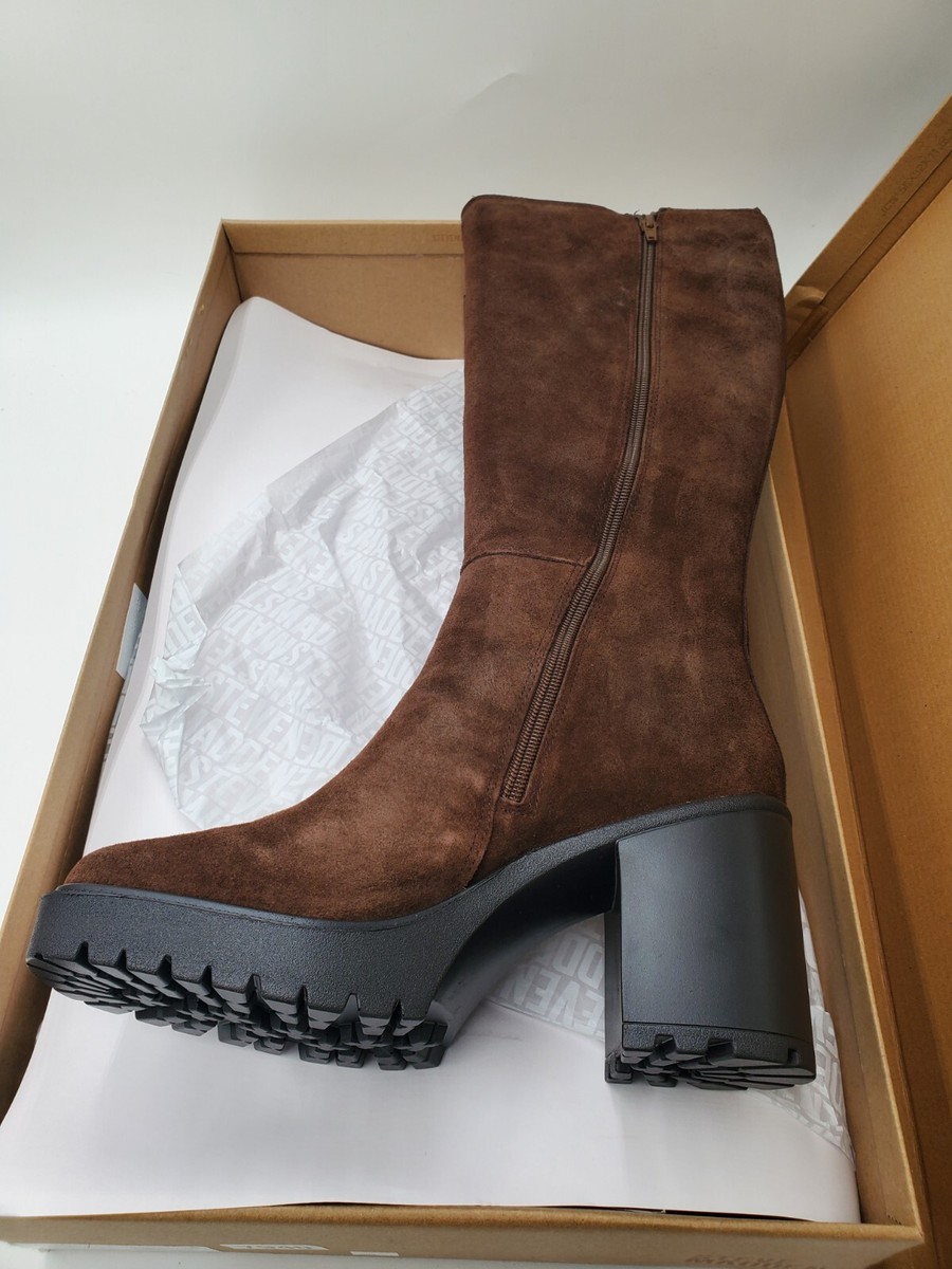 Block Heel Steve Madden Lug Boot Steve Madden Women's M