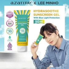 Azarine Hydrasoothe Sunscreen Gel SPF45 PA++++ 50ml | Lightweight Matte Finish