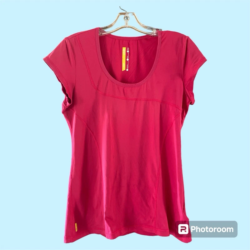 lole wicking upf nylon workout yoga shirt