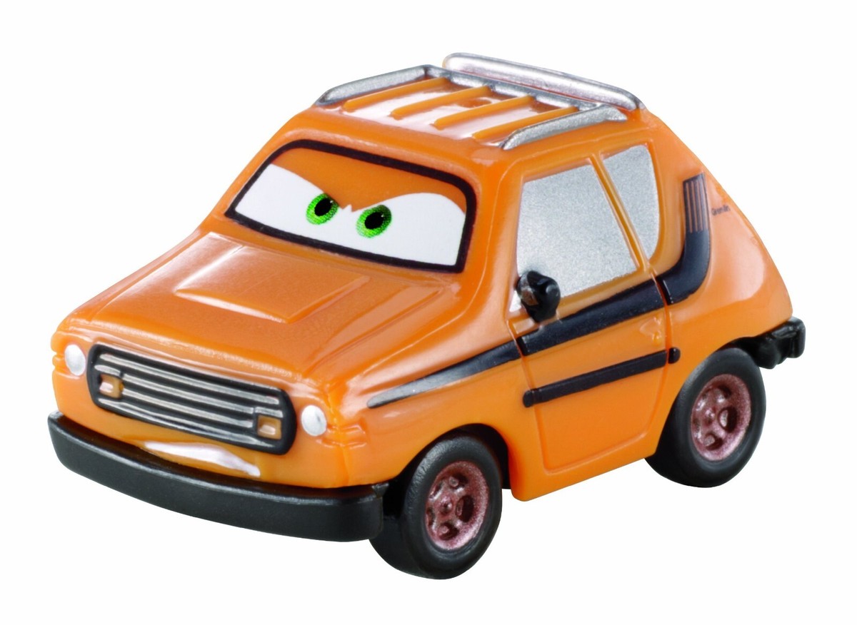 Disney Pixar Cars Micro Drifters 2-Pack: Professor Z (Zundapp