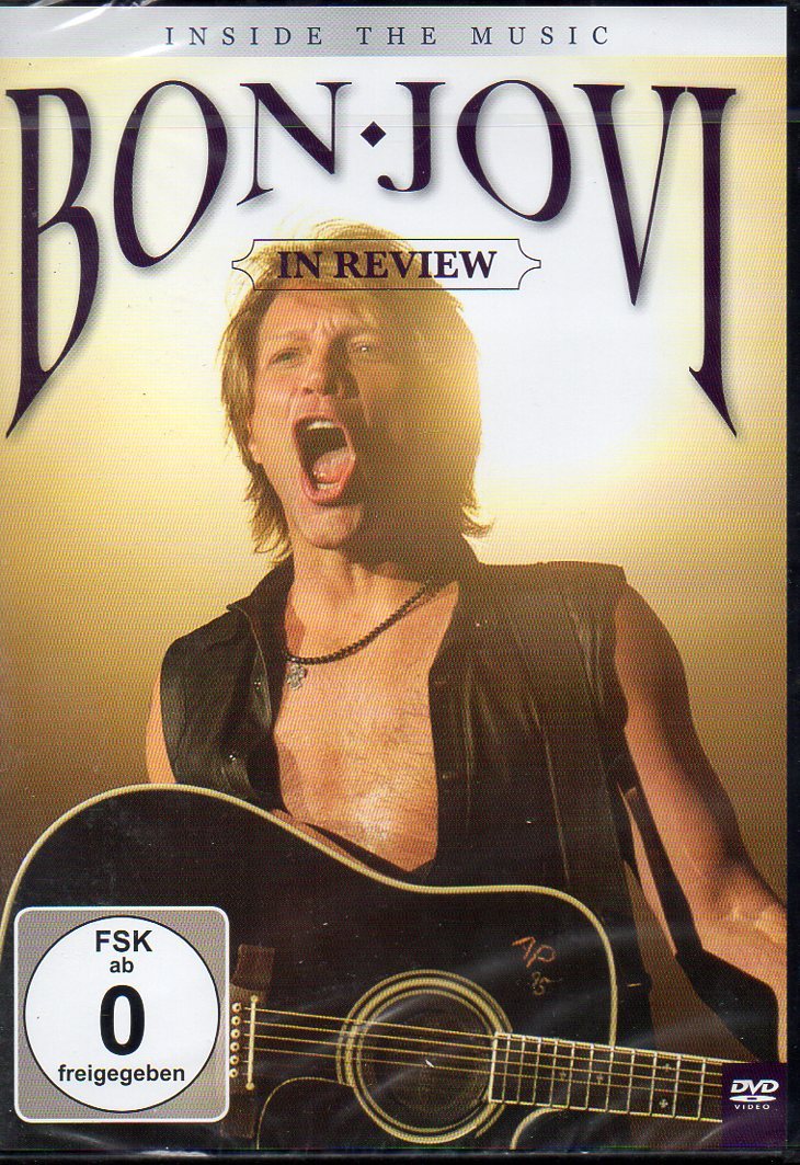Bon Jovi - In Review - Inside The Music - DVD - New & Sealed