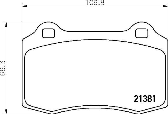 Brake Pads Set fits DAIMLER XJ X30 4.0 Rear 97 to 03 Brembo JLM21282 Quality New - Image 36