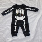 New Baby First Halloween Skeleton Jumpsuit Sizes Newborn thru 9 Months Costume