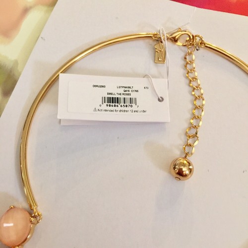 $248 Stunning Kate Spade New York Smell The Roses Bib Statement Necklace NWT - Picture 9 of 10