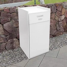 Trash Can, Commercial Trash Can, Trash Can Cabinet