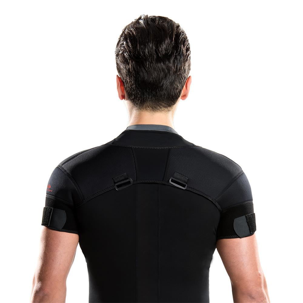 Kuangmi Shoulder Brace Support Double Wrap Protector Compression Strap